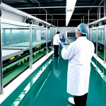 Modern Fish Farm**

"A state-of-the-art indoor fish farm, featuring large, clean tanks filled with healthy, fully grown fish. Scientists in lab coats are observing the fish and operating advanced equipment. The facility is brightly lit and sterile-looking. Focus on sustainable aquaculture and advanced genetic technology. Safe for work, appropriate content, fully clothed, professional setting, perfect anatomy, correct proportions, well-formed hands, proper finger count, natural body proportions, high quality, professional photography."

**