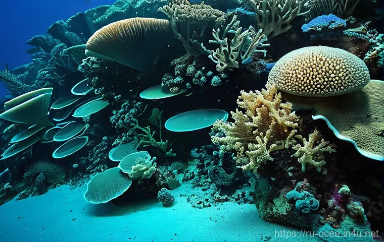 기후 변화와 해양 먹이사슬 - **Prompt 1: Climate-Induced Species Migration**
A photorealistic image of diverse, colorful fish... 기후 변화와 해양 먹이사슬 - **Prompt 1: Climate-Induced Species Migration**
A photorealistic image of diverse, colorful fish...
